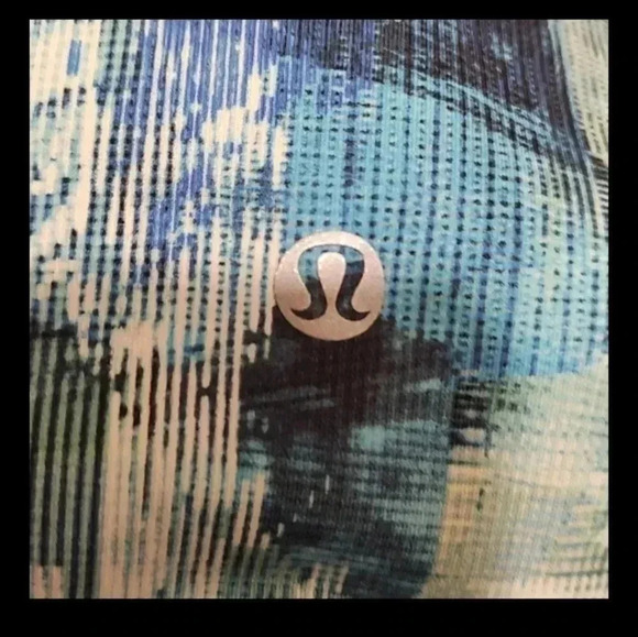 Lululemon Wunder Under Crop (Hi-Rise) 21"Sun Dazed Multi Blue - Picture 10 of 11